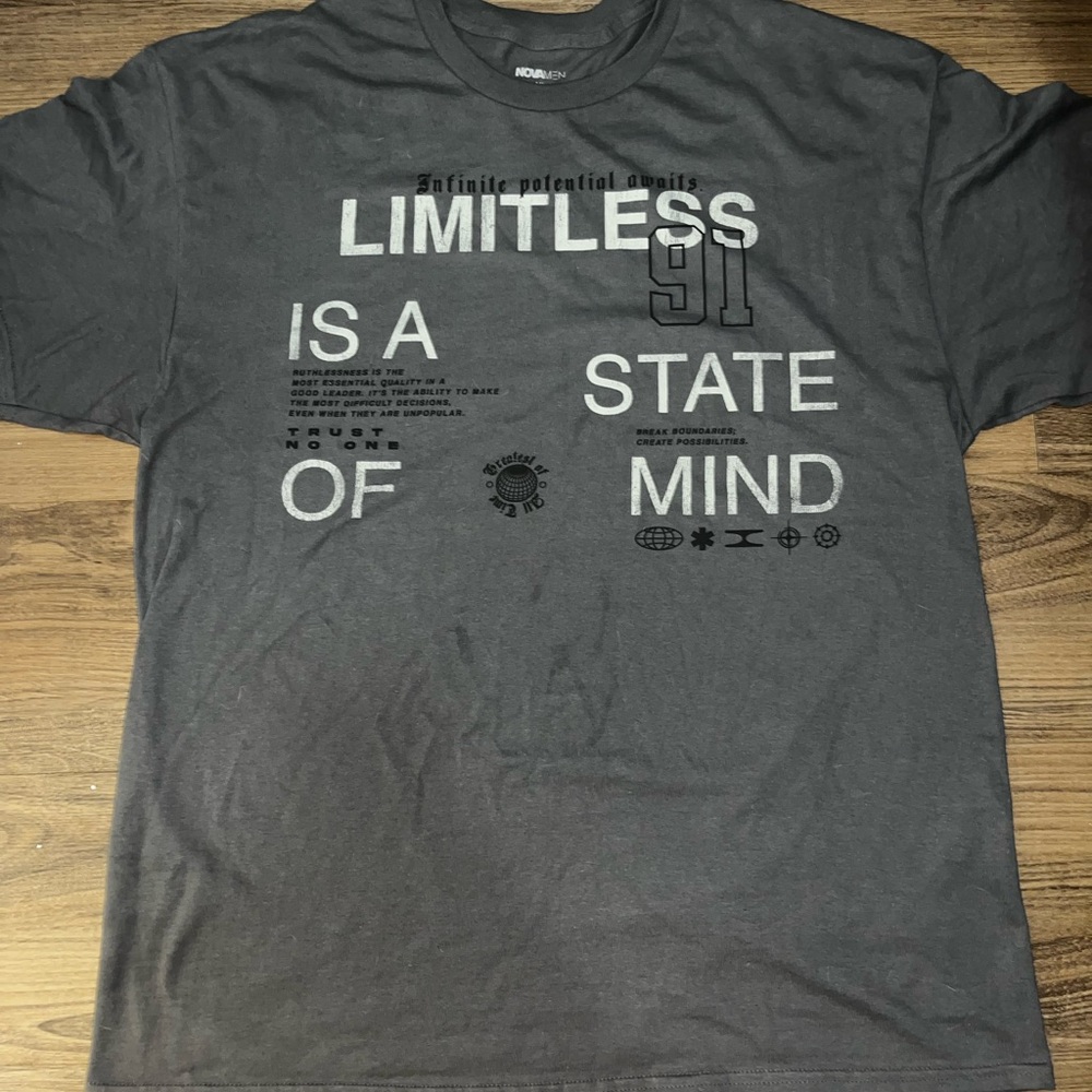 Gray Graphic T-Shirt